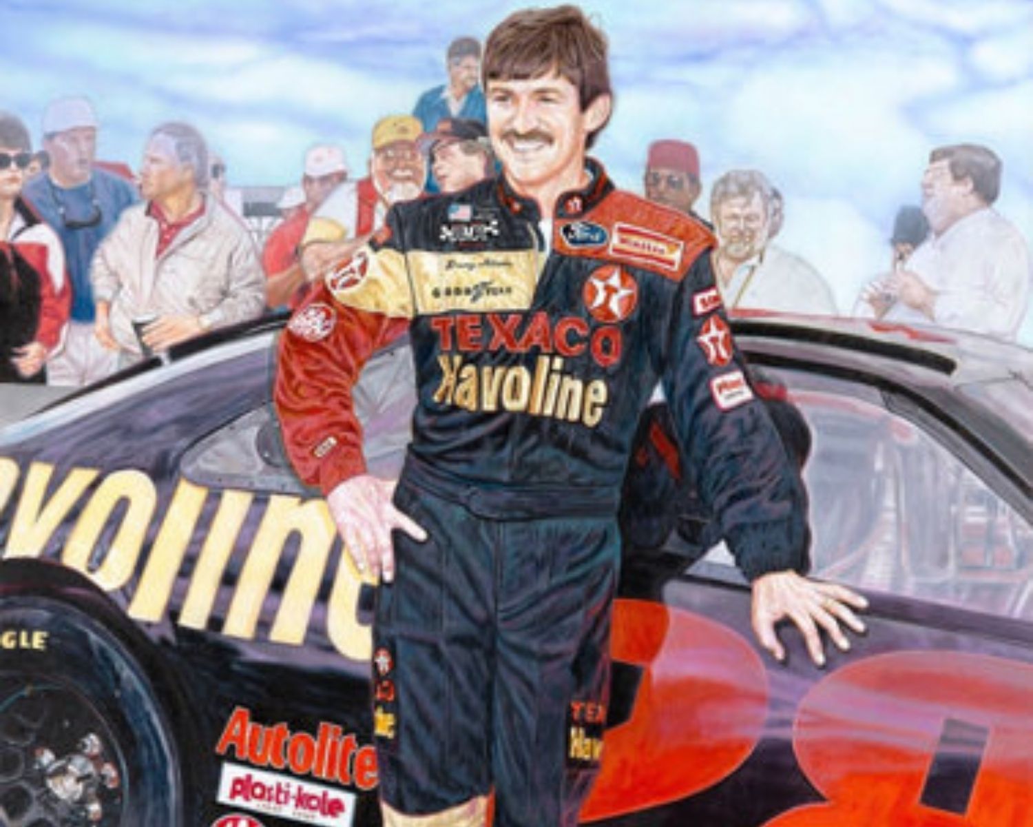 Detail — NASCAR artwork