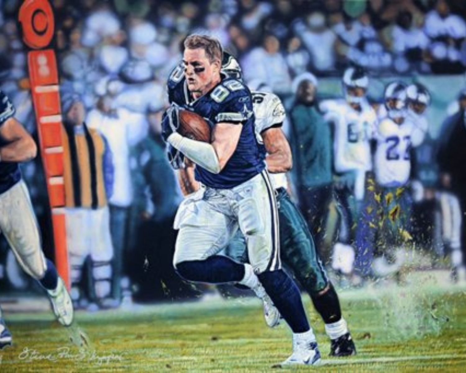 Detail — NFL artwork